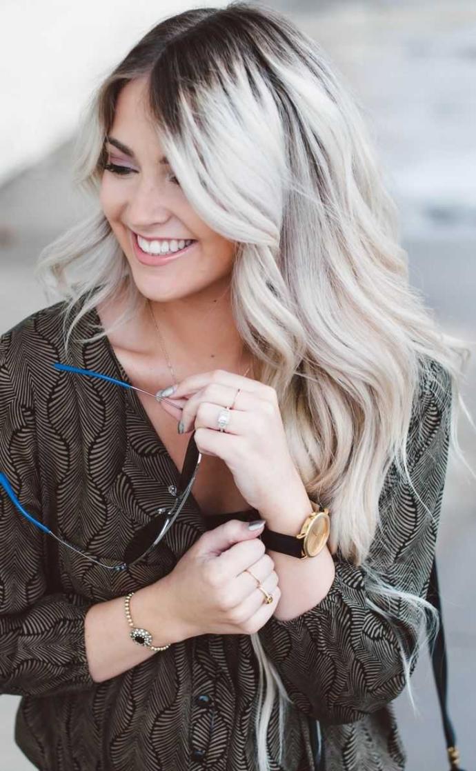 Thoughts on Blonde Hair and Dark Roots?