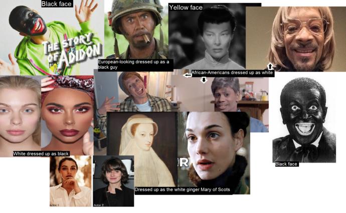 Is Dressing Up as Another Race Racist, And Is It Black, White etc. Face?