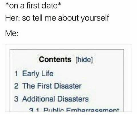 What's hard about dating you?
