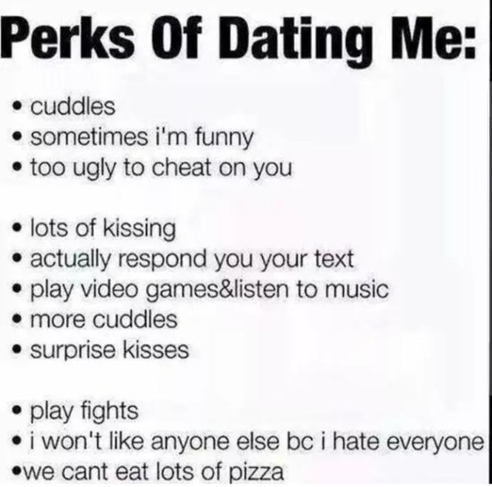 What's hard about dating you?