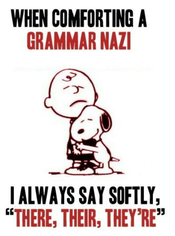 Are you a grammar nazi?