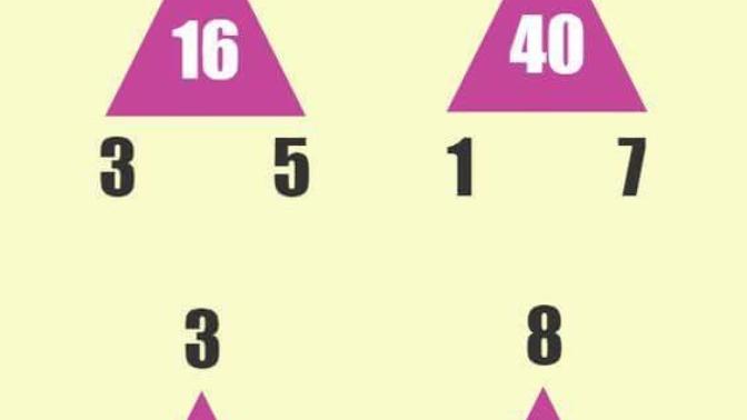 Which number should replace the question mark?