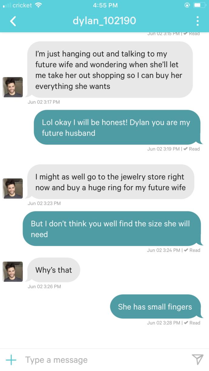 I meet this guy online?