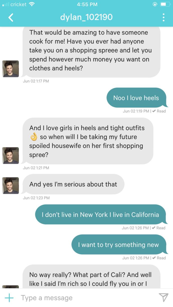 I meet this guy online?