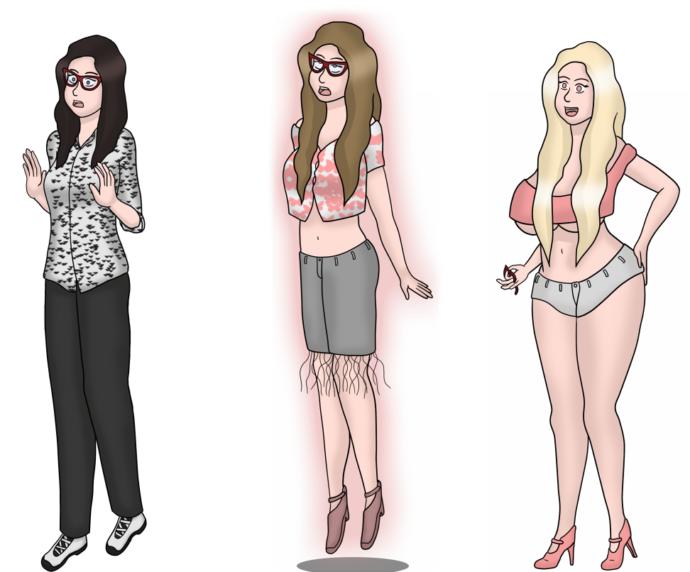 Do you think that a girl who wants to become a bimbo is confident or insecure?