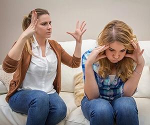 I break up with my boyfriend because of my religion and my mom slapped me because of that. what should I do? please I really need help. who is wrong?