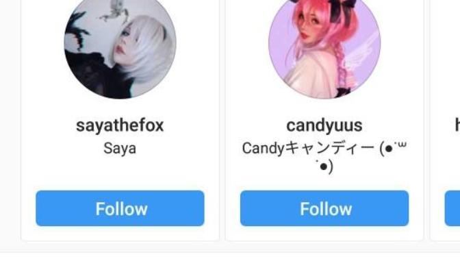 Why did I get 2 photos liked by a random popular cosplayer?
