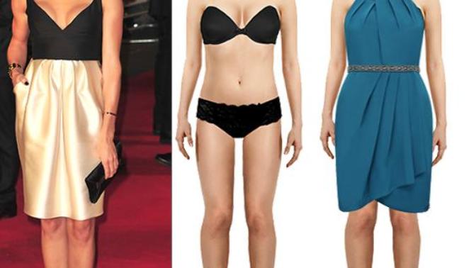 What is the body shape for these measurements in inches:42-35-46?