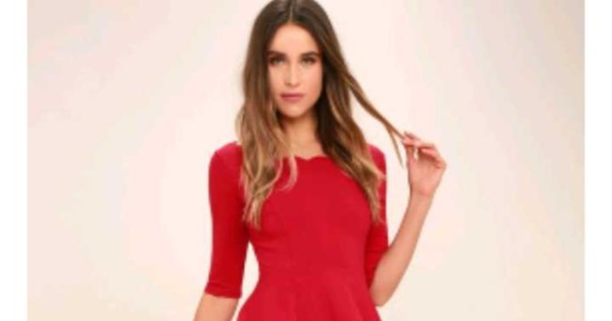 do guys like red dresses Here's What A Man Perceives When A Woman Wears Red