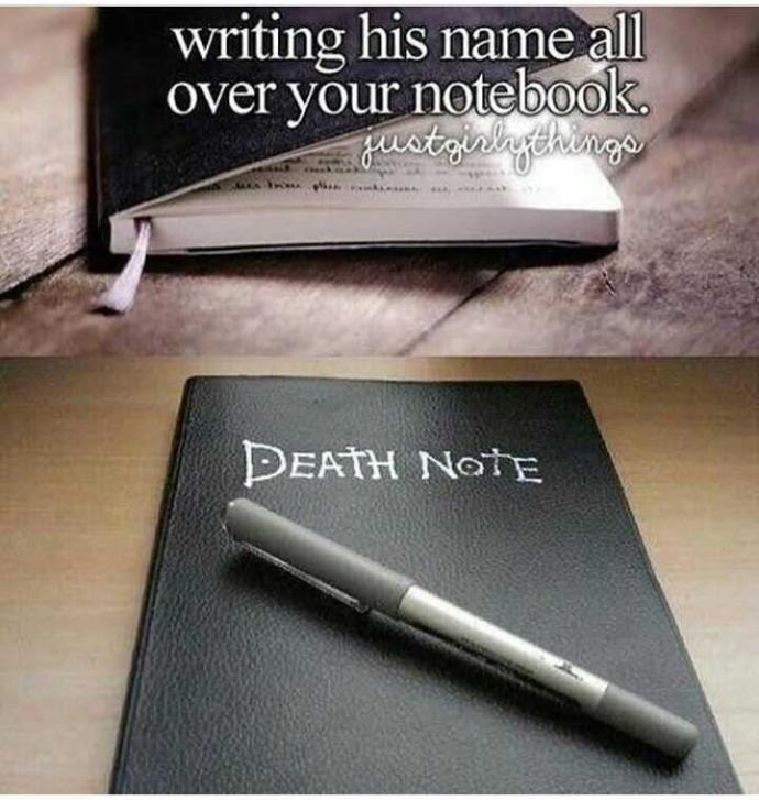 If you have the chance to use the DEATH NOTE (if you write any name he/she will die in real life) which name you'll write?