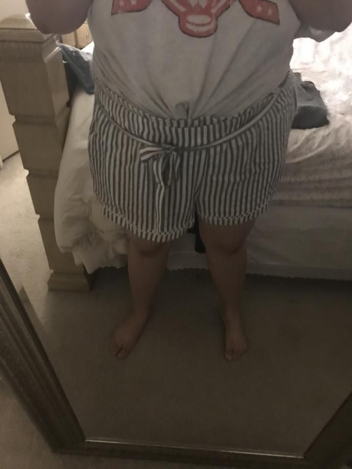 Do you think these Apple π bottoms Look too big on me compared to how they are suppose to fit?