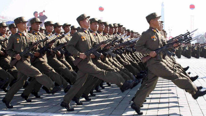 Why Do Soldiers March And Stand In A Special Pose?