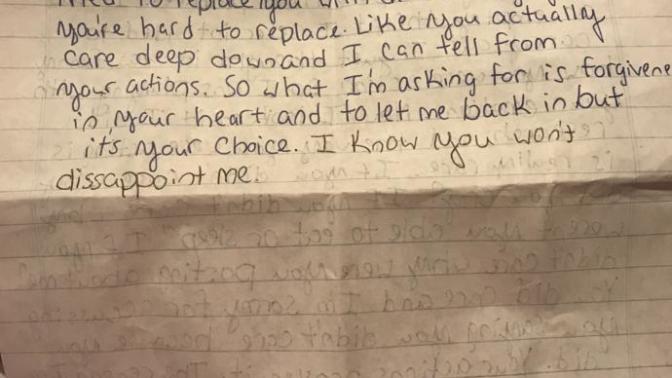 Should I give him this letter?