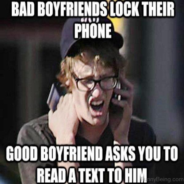 Guys n girls: Would you agree with this about good boyfriend and bad boyfriend?