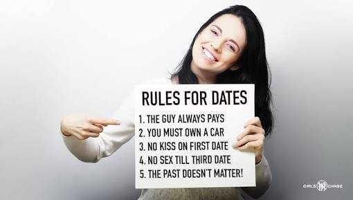 Why many women have Dating rules? Guys have them too?