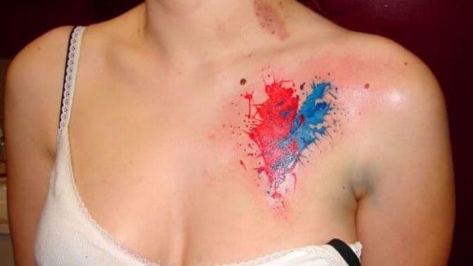 Do you think that heart tattoos on the heart are cute?