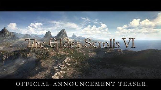 Who's hyped for Elder Scrolls 6?