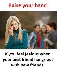 How to stop being jealous of my friend?