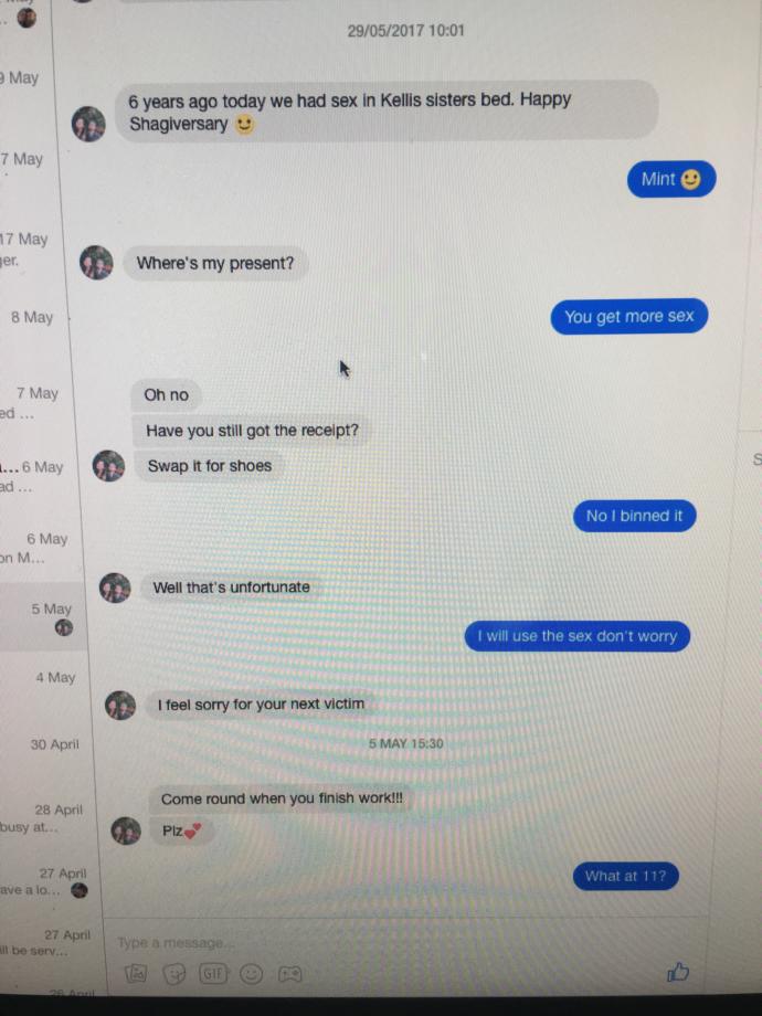 Is he cheating on me? Would you think if you saw these messages?