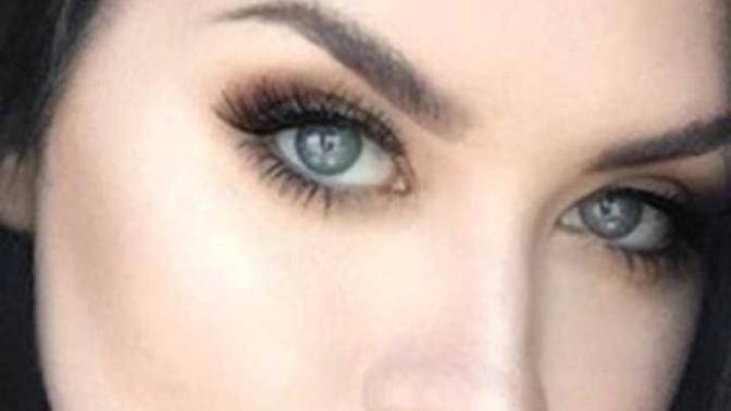Is black hair and blue eyes an attractive combination on girls?