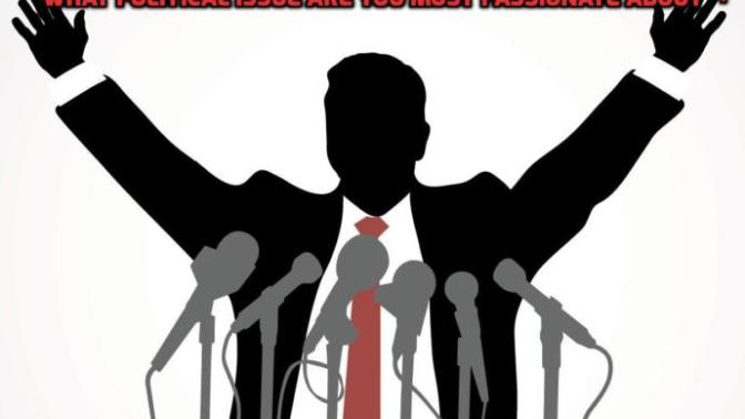 What political issue are you most passionate about?