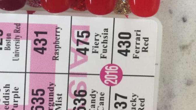 Hey y’all which red color do you like? :)?