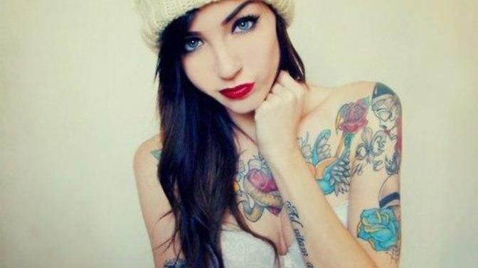 Where can a girl get a tatoo that you would find hot?