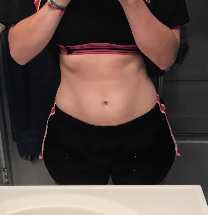 Does it look like I’m starting to develop abs?