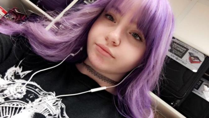 Light purple hair?