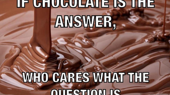 Why isn’t chocolate considered a vegetable, if it comes from cocoa beans and all beans are considered a vegetable?