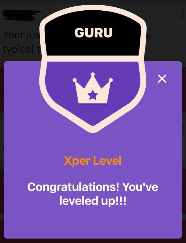 So, I’m a Guru now. How quickly do you think I’ll become a GaG Master?