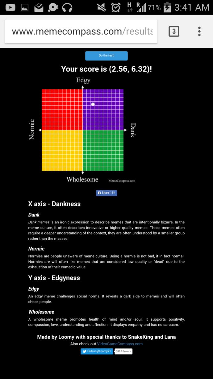 What kind of memer are you? Dank, normie, edgie or wholesome?