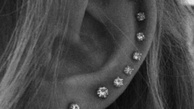 What do you think of multiple ear piercing like this?