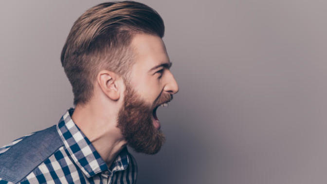 Why do most men become violent when rejected?