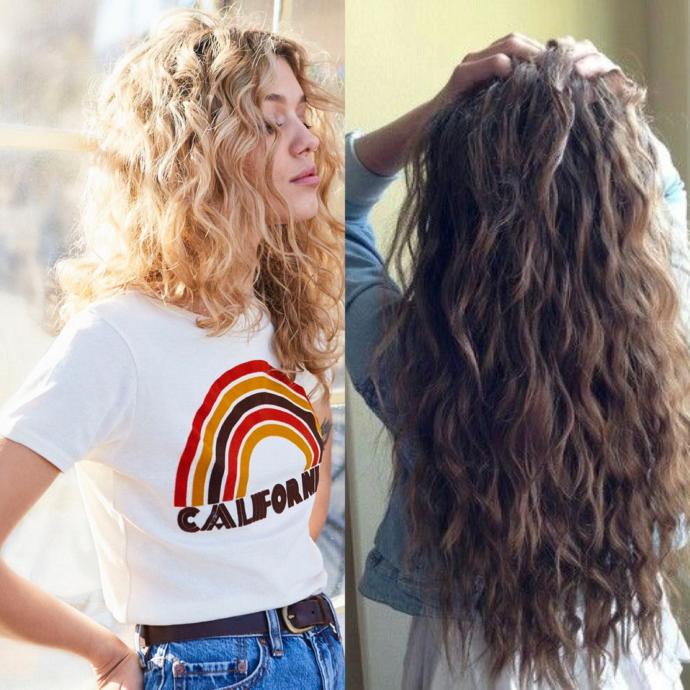 Guys, wavy or straight hair on girls?