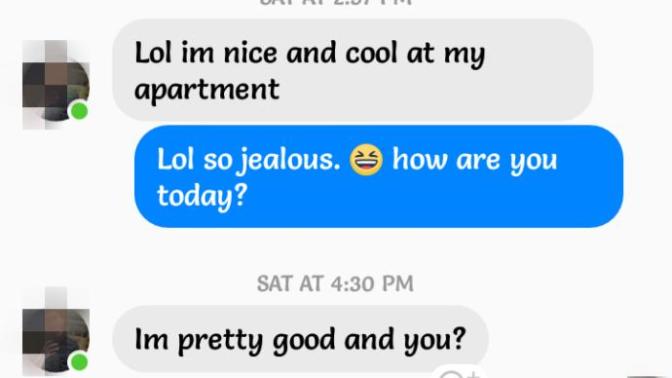 I feel too forward while talking to him (conversation below) should I apologize and back off?