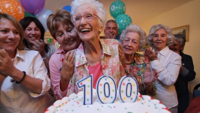 Is living to be extremely old something you're hoping for or looking forward to?