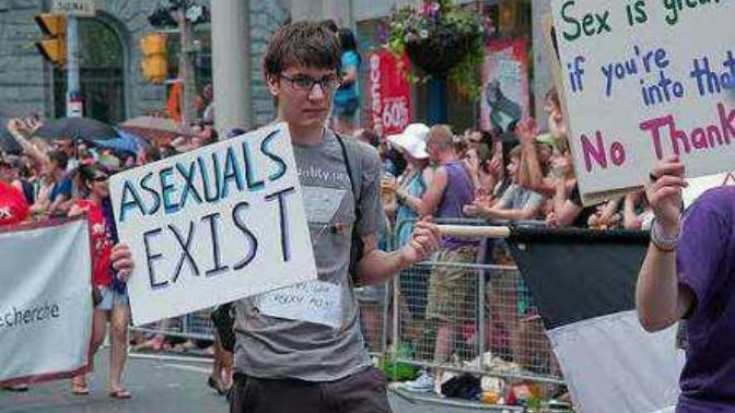 What if all men suddenly became asexual?