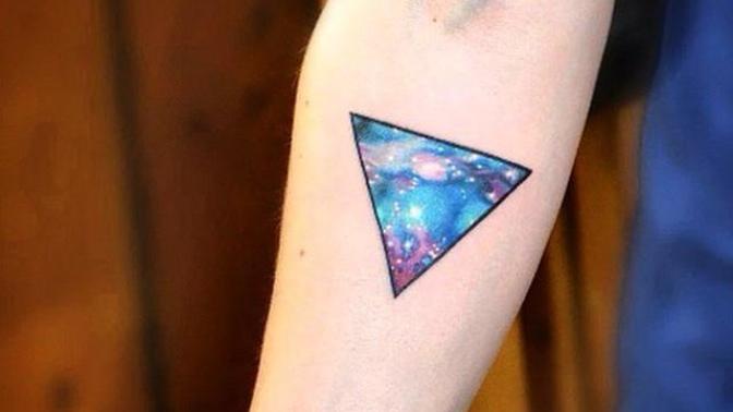 Can a upside down triangle tattoo mean homosexuality?
