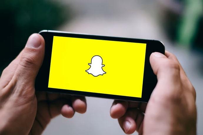 Typing but no message on snapchat?