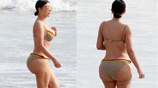 Do guys think Kim kardashian butt is attractive?