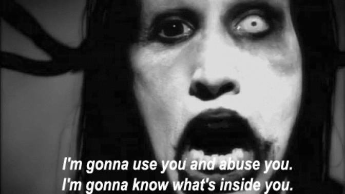 Is it fucked up to find Marilyn Manson sexy as hell?