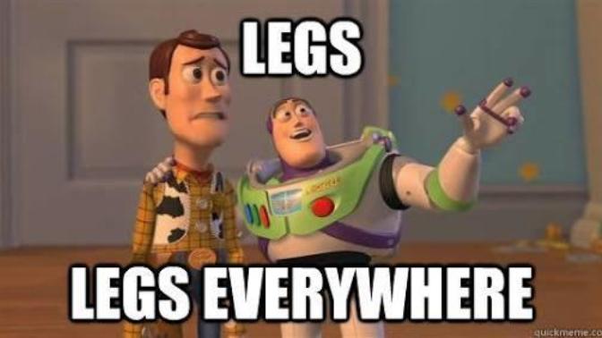 Do you prefer thick thighs or slender thighs?