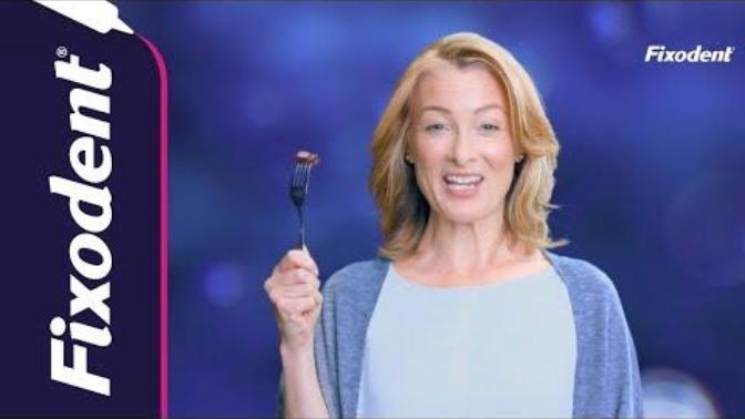 Does anyone else think the woman in the Fixodent commercials has a weird and unnerving voice?
