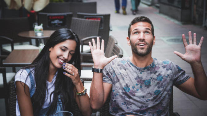 How do you attract the right man at a bar?