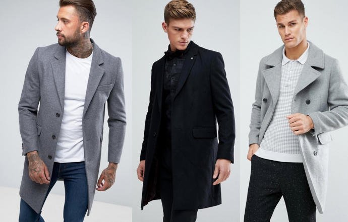 Same goes for these, the black overcoat is red on the inside.