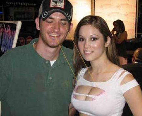 Do you as a girl/woman get offended when guys glance at your cleavage or your bottom?