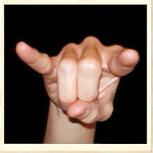 An Italian curse warding - or inflicting... depending on how you use it...