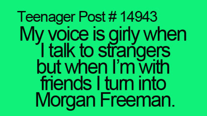 Do you have a different voice you use with your boyfriend or a guy you like (more girly / sweet voice)?