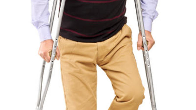 Do we all as humans use a crutch for life's woes wheather we like to admit or not because of our pride?